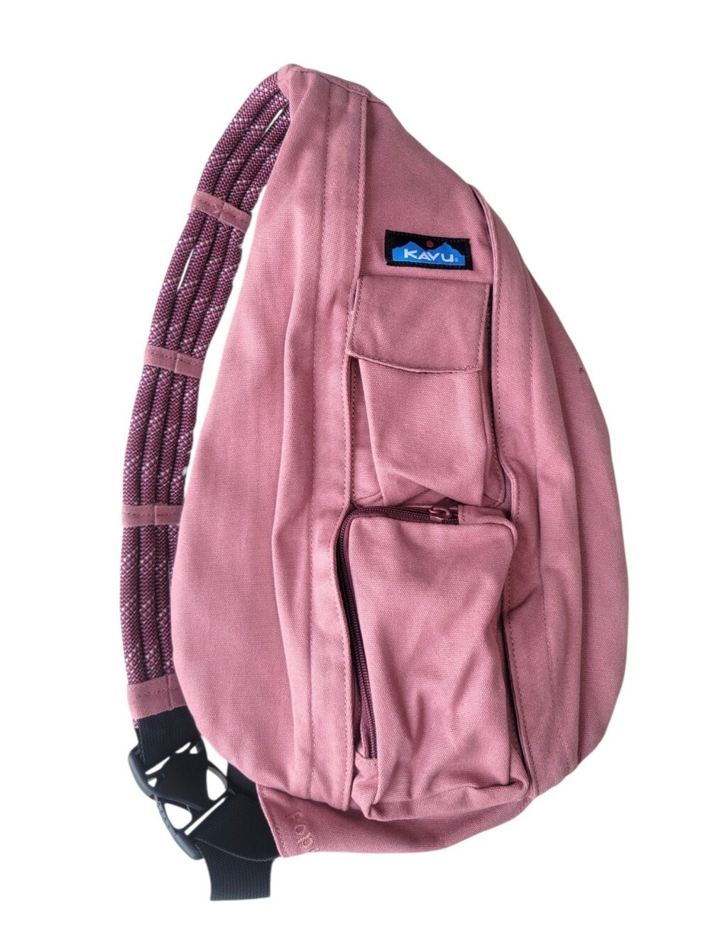 Kavu Dusty Rose Single-Strap Rope Sling Bag
